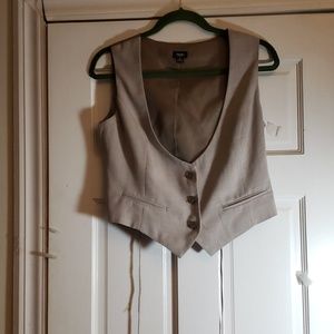 MASSIMO TAN VEST SIZE MEDIUM